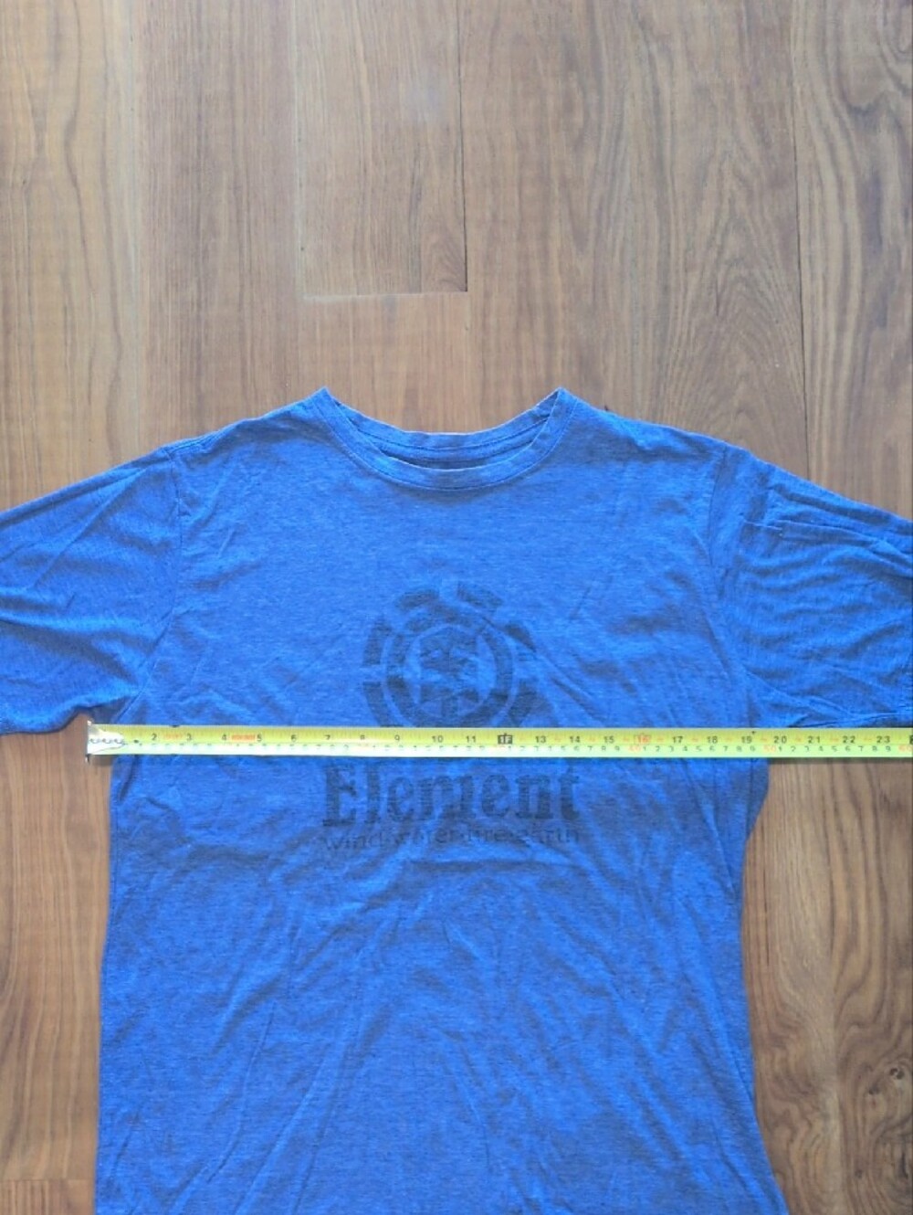 Element blue Graphic Crewneck T-Shirt for Men - Picture 4 of 5